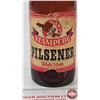 Image 2 : Calgary Stampede Pilsener Beer Bottle (Paper Label) (Full) (Measures ; 9"H)