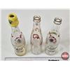 Image 10 : Calgary Brewing Bottles (3) (ACL) c/w Calgary Ginger Ale Bottle Stopper (Tallest Measures : 9-1/4"H)