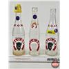 Image 1 : Calgary Brewing Bottles (3) (ACL) c/w Calgary Ginger Ale Bottle Stopper (Tallest Measures : 9-1/4"H)