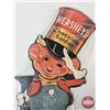 Image 2 : Cardboard Ad : Hershey's Chocolate Soldier (c. 1991) (Measures : 12-1/2"H)