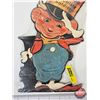 Image 3 : Cardboard Ad : Hershey's Chocolate Soldier (c. 1991) (Measures : 12-1/2"H)