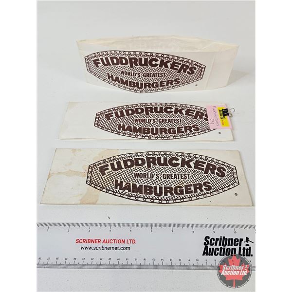 Fuddruckers Paper Employee Hats (3)