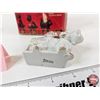 Image 5 : Scottie Ceramic Condiment Set, Scotty Matchbox Holder, & Bohemia Ashtrays Set of 4
