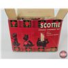 Image 8 : Scottie Ceramic Condiment Set, Scotty Matchbox Holder, & Bohemia Ashtrays Set of 4