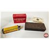 Image 11 : Vintage Shavers Collectors Combo :  - Remington Roll-A-Matic Shaver - Straight Razors (3) - Lifebuoy