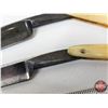 Image 8 : Vintage Shavers Collectors Combo :  - Remington Roll-A-Matic Shaver - Straight Razors (3) - Lifebuoy