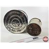 Image 7 : Confectionary Tins (2) : - Baker's Coconut - Thistle Pure Lard (Largest Measures : 9"H x 10-1/2"Dia)