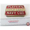 Image 2 : Player's Gold Leaf Navy Cut Tobacco Tin (Measures : 1-1/4"H x 5-1/2"W x 3-3/4"D)