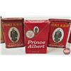 Image 3 : Prince Albert Crimp Cut Pocket Tins (4) c/w Prince Albert Luxury Pouch (Unopened) (Tin Measures : 4-