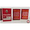 Image 7 : Prince Albert Crimp Cut Pocket Tins (4) c/w Prince Albert Luxury Pouch (Unopened) (Tin Measures : 4-