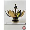 Image 2 : Vintage Art Deco Pop-Up Cigarette Dispenser Music Box (Brass) (Measures : 8-1/2"H)