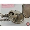 Image 4 : Folmer & Schwing Watch Pocket Lamp (New York) "Pat. June 23. July 21. 91." (Measures : 3-1/4"H)