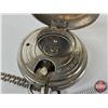 Image 5 : Folmer & Schwing Watch Pocket Lamp (New York) "Pat. June 23. July 21. 91." (Measures : 3-1/4"H)
