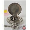 Image 6 : Folmer & Schwing Watch Pocket Lamp (New York) "Pat. June 23. July 21. 91." (Measures : 3-1/4"H)