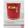 Image 5 : Prince Albert Crimp Cut Cardboard Can (Measures : 5-1/2"H x 5-1/4"Dia)