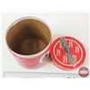 Image 7 : Prince Albert Crimp Cut Cardboard Can (Measures : 5-1/2"H x 5-1/4"Dia)