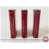 Image 3 : Prince Albert Crimp Cut Pocket Tins (3) (All Measures : 4-1/4"H x 3"W x 1"D)