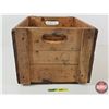 Image 3 : Palm Dairies Ltd. Wood Box Crate (Measures : 10-1/2"H x 18-1/4"W x 14"D)