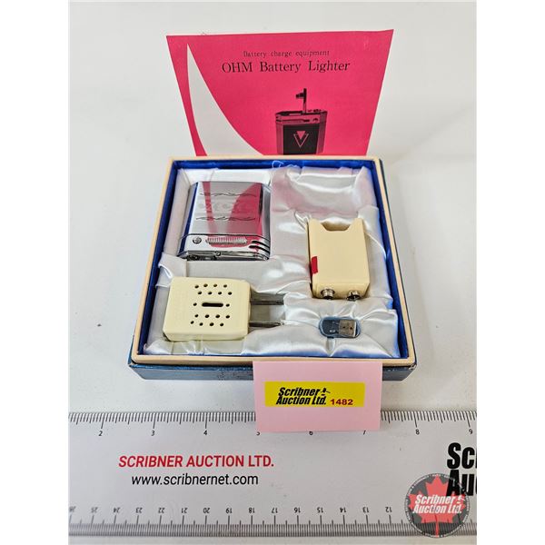 Vintage OHM Battery Lighter