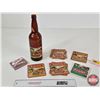 Image 1 : Pilsner Collector Combo : - Label Coasters Series (6) - Playing Cards - Modern Disposable Coasters (