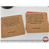 Image 5 : Pilsner Collector Combo : - Label Coasters Series (6) - Playing Cards - Modern Disposable Coasters (