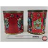 Image 3 : Vintage Coffee Cans (2) : - Bagdad - Nash's Jubilee (Largest Measures : 8-1/2"H x 8-1/4"Dia)