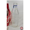 Image 2 : Coca-Cola Collector Combo :  - Bottles (7) (c. 1940's-1950's-1960's) - 6 Place Carrier - Paper Bag -