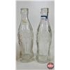 Image 4 : Coca-Cola Collector Combo :  - Bottles (7) (c. 1940's-1950's-1960's) - 6 Place Carrier - Paper Bag -