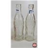 Image 5 : Coca-Cola Collector Combo :  - Bottles (7) (c. 1940's-1950's-1960's) - 6 Place Carrier - Paper Bag -