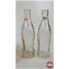 Image 6 : Coca-Cola Collector Combo :  - Bottles (7) (c. 1940's-1950's-1960's) - 6 Place Carrier - Paper Bag -