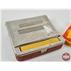 Image 5 : Smokers Combo :  - Gold Flake Cigarettes Tin - Vogue Cigarette Roller w/Papers - Desk Lighter