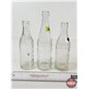 Image 11 : Embossed Bottles (3) - Drumheller Bottling Works - Purity Bottling Works - Capital Beverages  (Talle