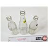Image 12 : Embossed Bottles (3) - Drumheller Bottling Works - Purity Bottling Works - Capital Beverages  (Talle