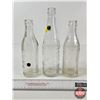 Image 8 : Embossed Bottles (3) - Drumheller Bottling Works - Purity Bottling Works - Capital Beverages  (Talle