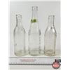 Image 9 : Embossed Bottles (3) - Drumheller Bottling Works - Purity Bottling Works - Capital Beverages  (Talle