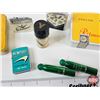 Image 2 : Ritmeester Cigar Tins (2) w/Assortment of Lighters (6) (Tins Measure : 1"H x 5"W x 4-1/2"D)