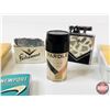 Image 3 : Ritmeester Cigar Tins (2) w/Assortment of Lighters (6) (Tins Measure : 1"H x 5"W x 4-1/2"D)
