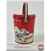 Image 3 : Schwartz Peanut Butter Pail w/Lid (Measures : 5"H)