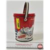 Image 5 : Schwartz Peanut Butter Pail w/Lid (Measures : 5"H)