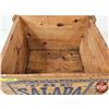 Image 3 : Salada Tea Wooden Crate (Measures : 11-1/2"H x 16-3/4"W x 14-1/2"D)