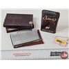 Image 1 : -Seigneur Combination Lighter & Cigarette Case (In Original Box) - Briggs Pocket Tin