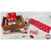 Image 1 : Coca-Cola Collector's Combo : - Collector Cans  - Shorts - Apron - Napkins - Glasses - Yo-yo's - Pap