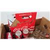 Image 9 : Coca-Cola Collector's Combo : - Collector Cans  - Shorts - Apron - Napkins - Glasses - Yo-yo's - Pap