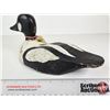 Image 3 : Wooden Duck Decoy (Consignor Tag - Working Whistler Drake Stamped JB 1940's)  (Measures : 6"H x 5-3/