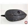 Image 10 : Wooden Duck Decoy (Consignor Tag - Working Blue Bill Drake 1940's)  (Measures : 7-1/4"H x 5-1/2"W x
