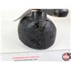 Image 7 : Wooden Duck Decoy (Consignor Tag - Working Blue Bill Drake 1940's)  (Measures : 7-1/4"H x 5-1/2"W x