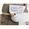 Image 11 : Wooden Duck Decoy (Consignor Tag - Working Mallard Drake Cork Body 1940's)  (Measures : 6"H x 7"W x