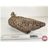 Image 3 : Wooden Duck Decoy (Consignor Tag - Working Mallard Drake Cork Body 1940's)  (Measures : 6"H x 7"W x