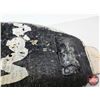 Image 10 : Wooden Duck Decoy (Consignor Tag - Working Blue Bill Drake c. 1950)  (Measures : 5-1/4"H x 5"W x 13"