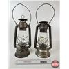 Image 7 : Beacon Barn Lanterns (2) :  - "Guaranteed Wind Proof" - "No.2 C.B. Mars Wells" : "Pat Feb 1912" (Bot